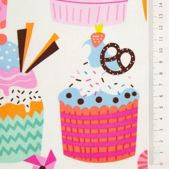 Cupcake Print Fabric by Alexander Henry - Picture 7 of 8
